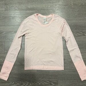 Lululemon Swiftly Tech Long Sleeve Waist Length - Strawberry Milkshake
